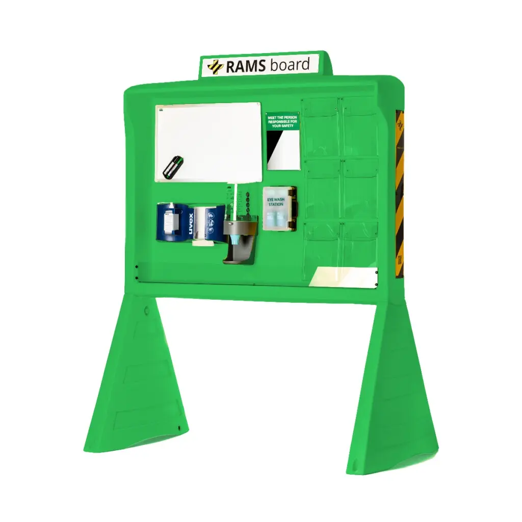 Construccion De Tablero De Seguridad Rams Verde